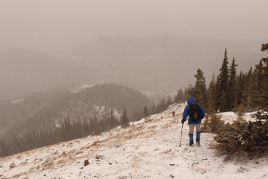 It's a shame that we couldn't ski this!