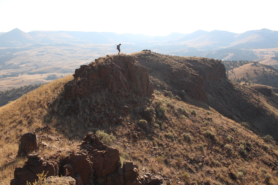 I hate summit ridges with multiple high points that are roughly of equal height!