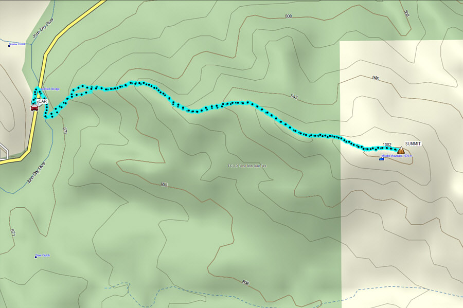 A short but rewarding grunt and not much else.