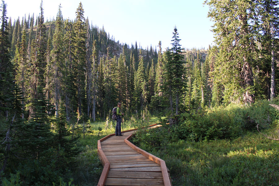 I guess it gets boggy here earlier in the summer?