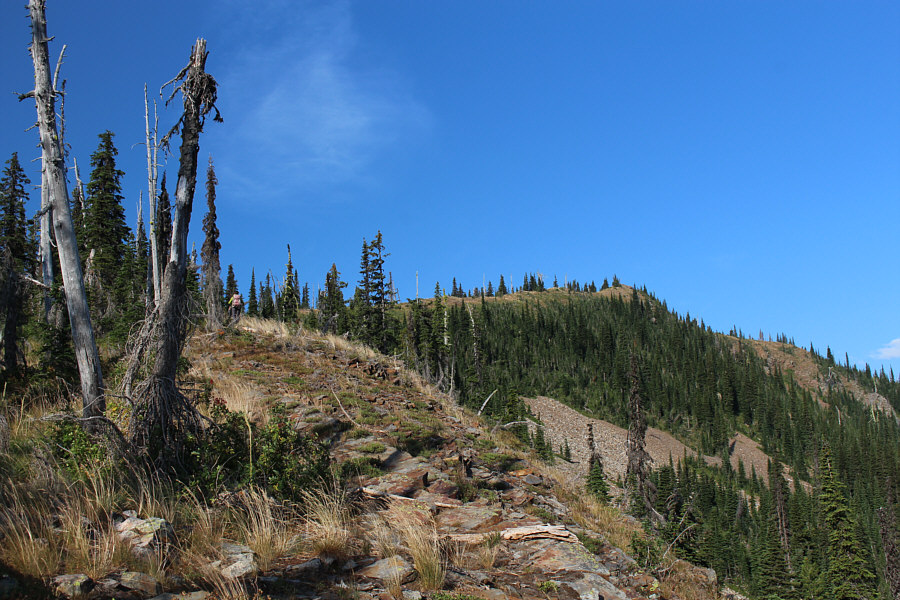 The summit is not visible here.