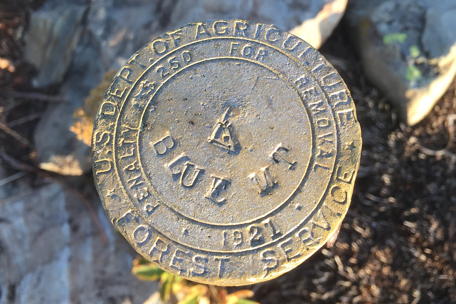 This benchmark is over a hundred years old is seems!