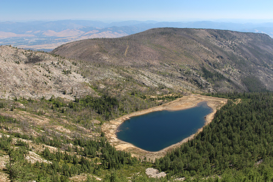 Looks like the lake is a bit low...
