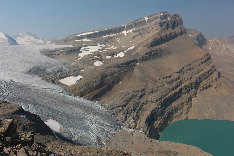 Mount Thompson looks like an unbelievably long and tedious slog...