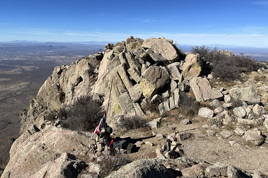 I didn't bother to sign the register.