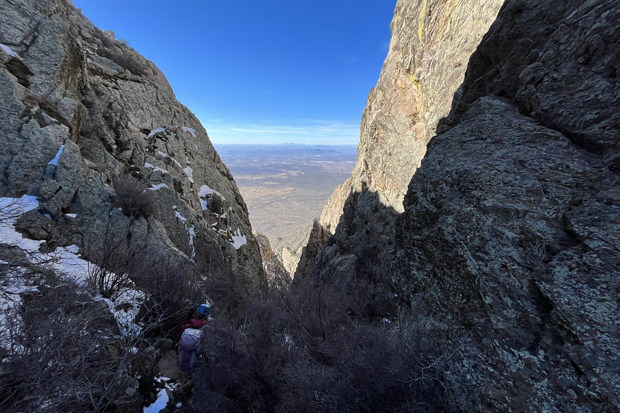 Need to stay focused on the route and your footing!