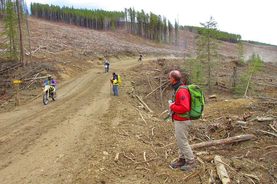 They didn't even offer to give us a lift!