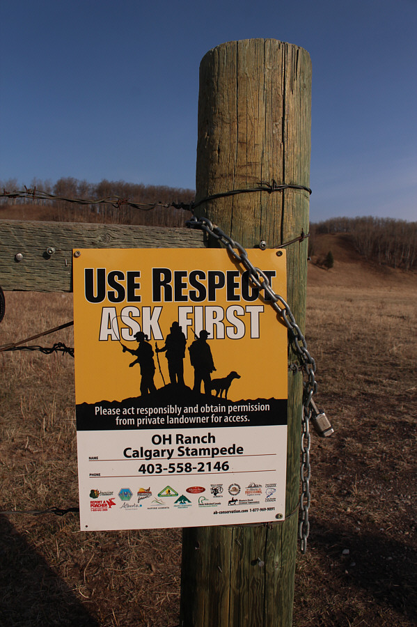 Recreational access is usually not an issue except during hunting season.