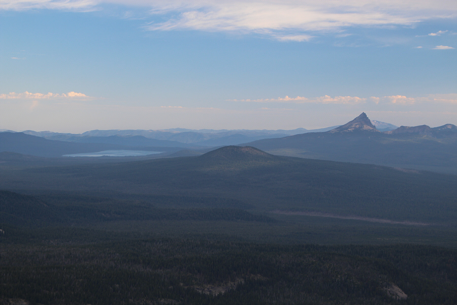 That's Timber Crater at centre.