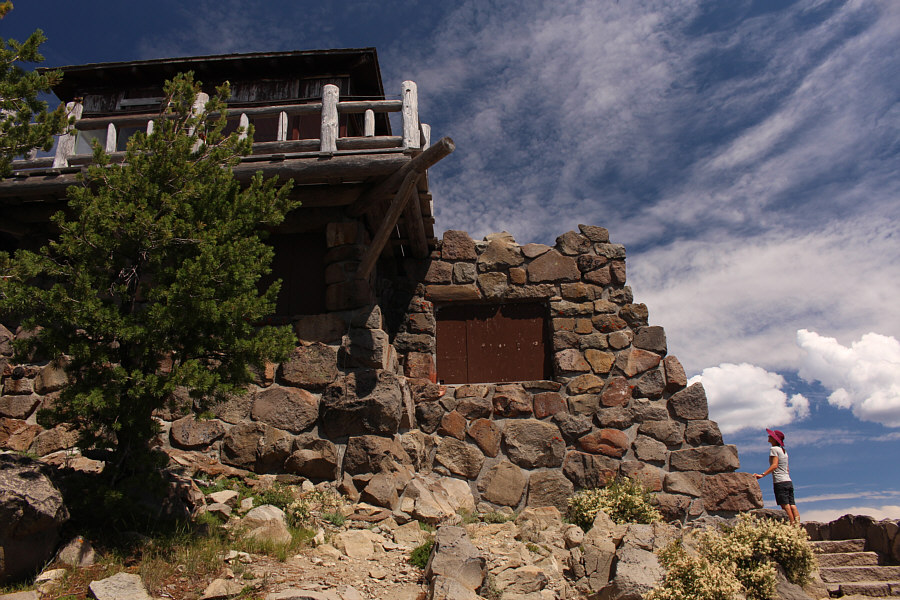 You could maybe even scramble up the rocks above Zosia!