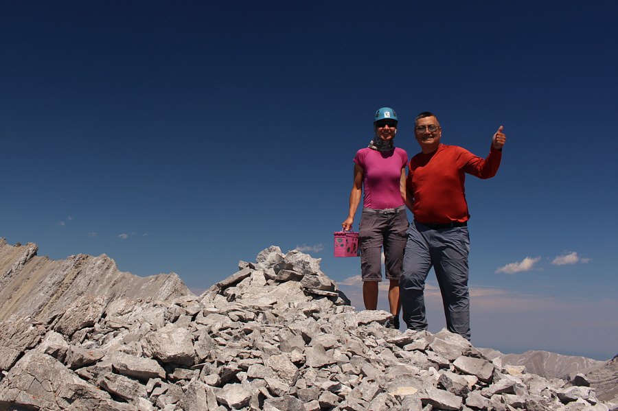 A hard-won summit for us.