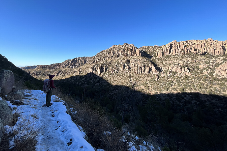 Feels frosty in the shade!