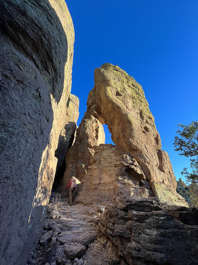 The trail builders did a masterful job here.