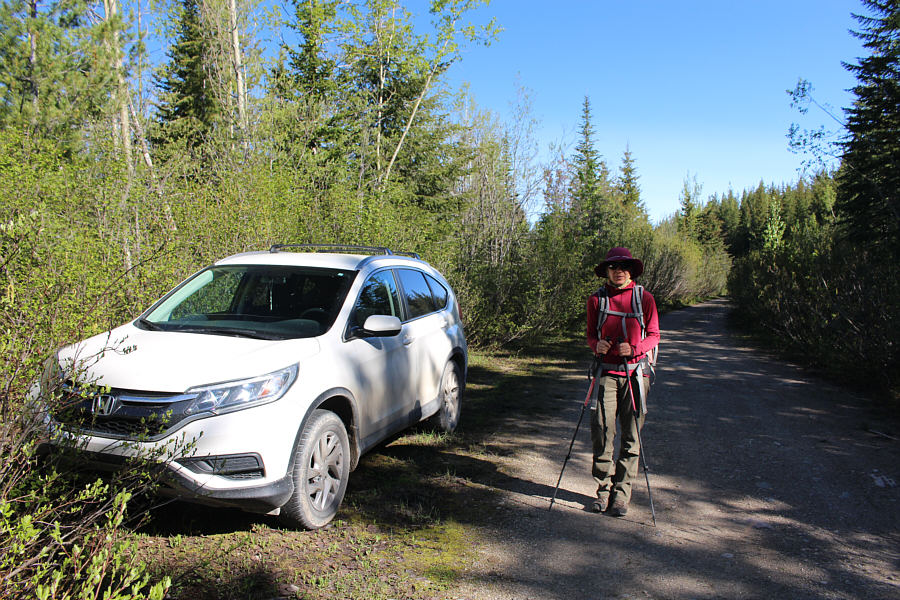 I think we can handle an extra kilometre of hiking each way!