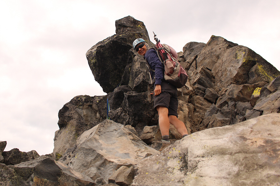 A rope would definitely NOT be out of place here!