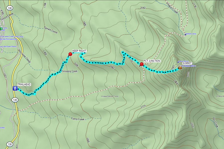 A deservedly popular scramble but also one of the most difficult in Oregon.