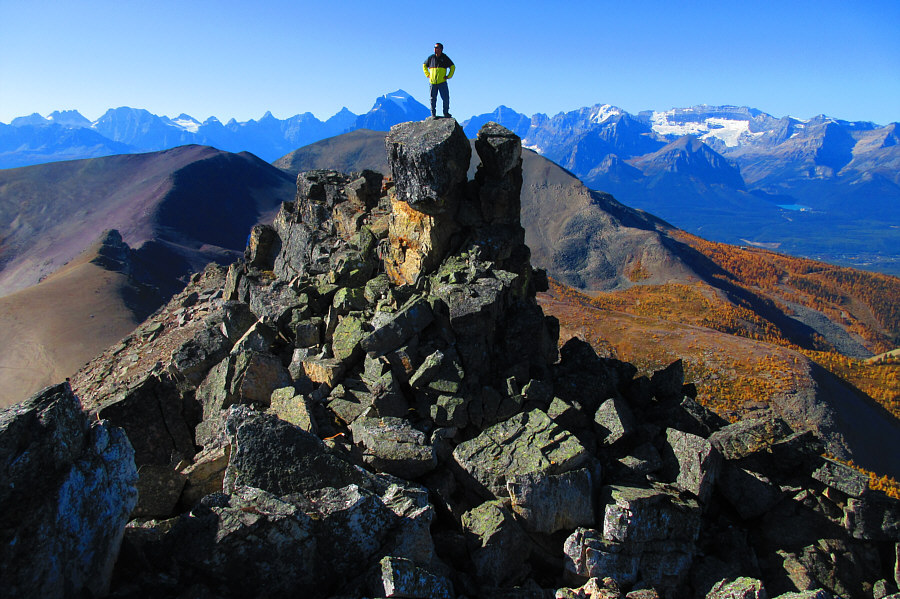 That rock is gonna slide off one of these days!