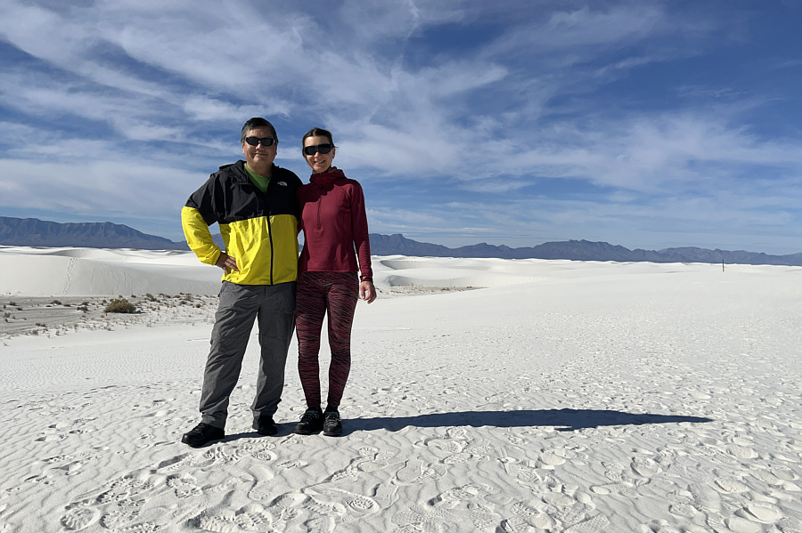 Greetings from White Sands National Park!
