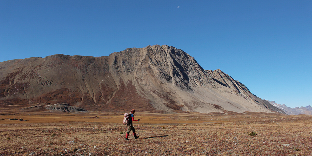 Surprisingly, we didn't notice anyone climbing Wilcox Peak on this day.