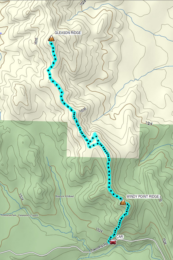 Just do Windy Point Ridge and skip Gleason Ridge!
