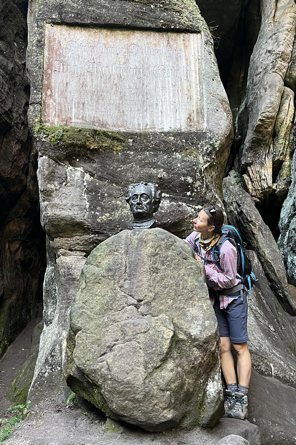 Where do we insert a quarter to make the head talk?