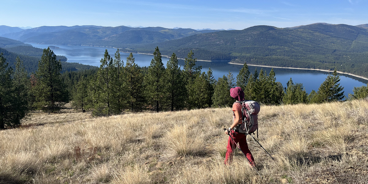 Can you spot Snowshoe Peak?