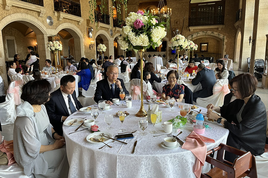 About 60 people in attendance.