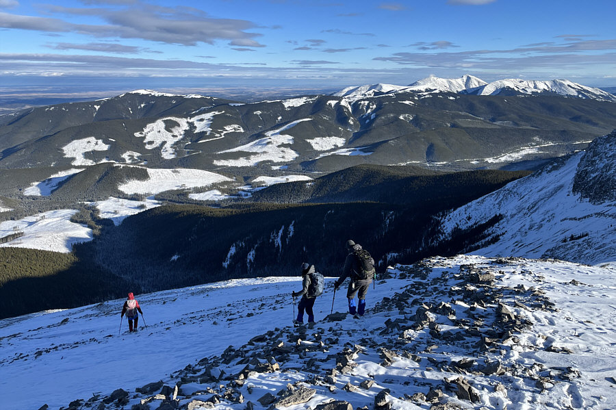 It will take us just a little over 3 hours to get back to our cars.
