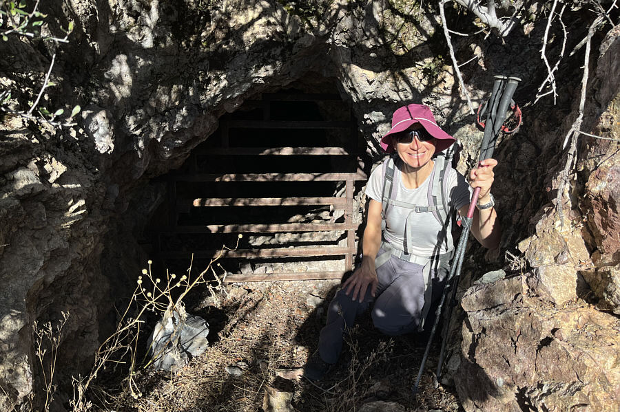 We found evidence of people camping at the entrances anyway.