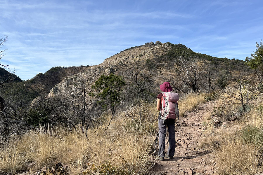 Still a lot of winding trail ahead of us...