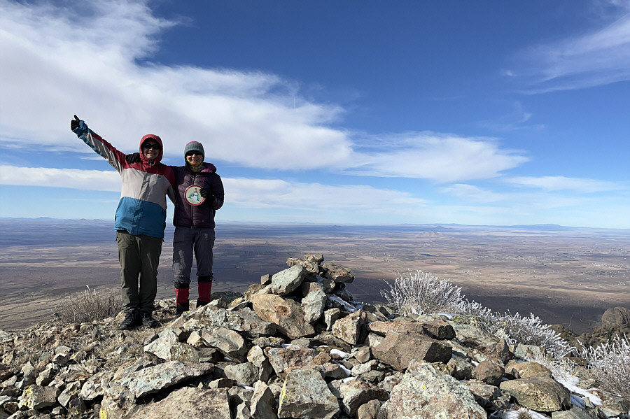 Seemed like it took a lot of blood, sweat and tears to get up here, and this is the EASIER summit!