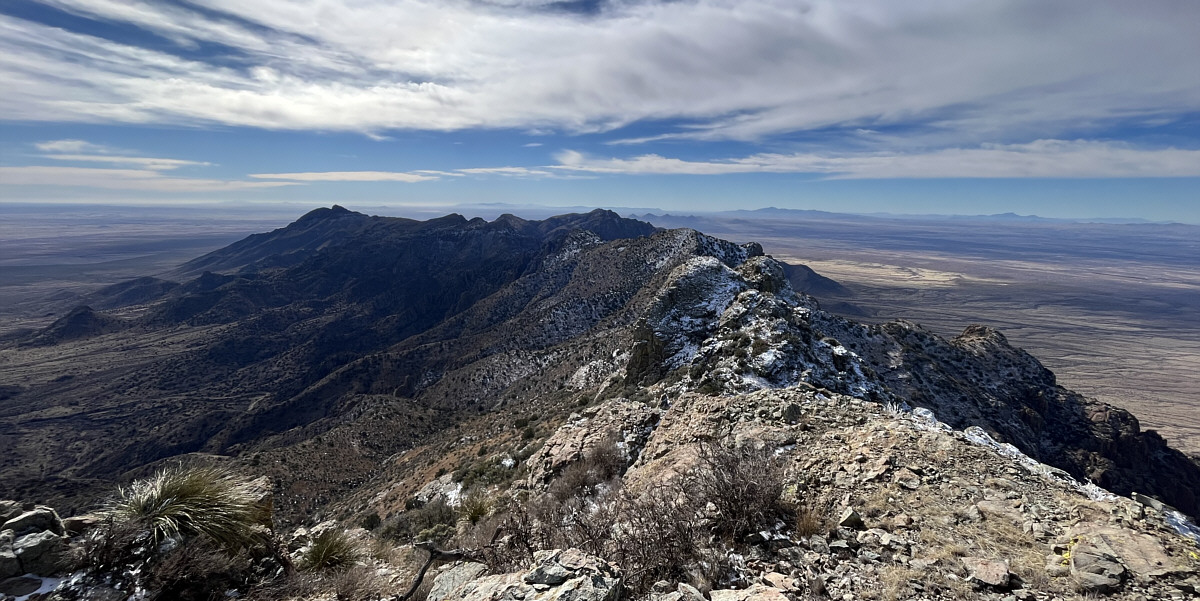 Might be worth coming back here someday to tag some of the peaks at the south end of the range.