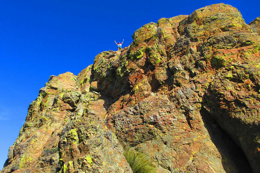 I was so thrilled that I totally forgot to take a photo of myself on top!