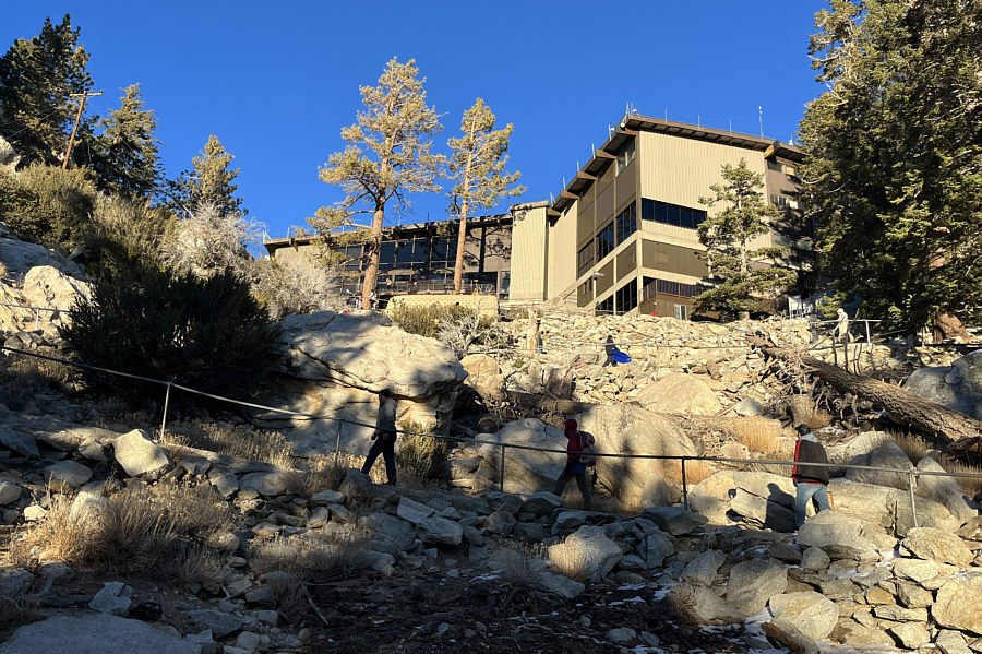 Kinda brutal to climb this after a long hike!