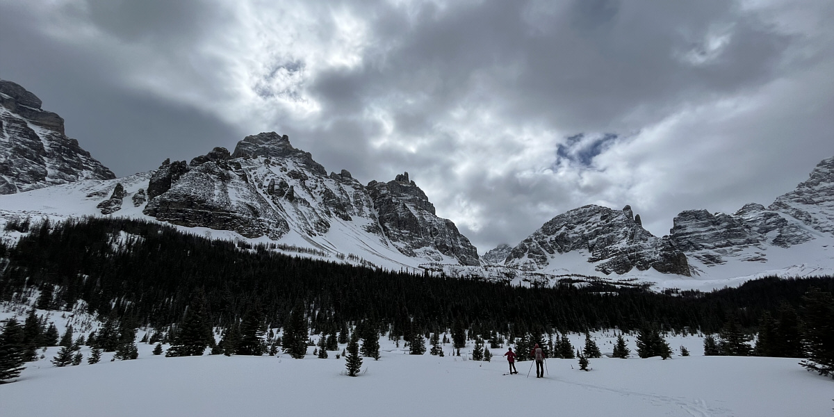 It would be worth coming back here for an extended ski tour...hopefully on a sunnier day!