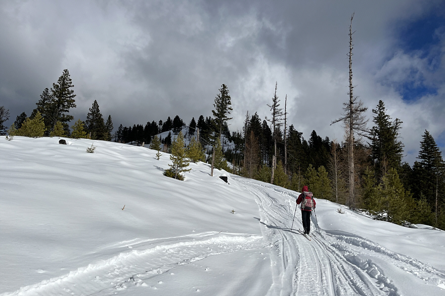 Still a little more uphill grinding left!