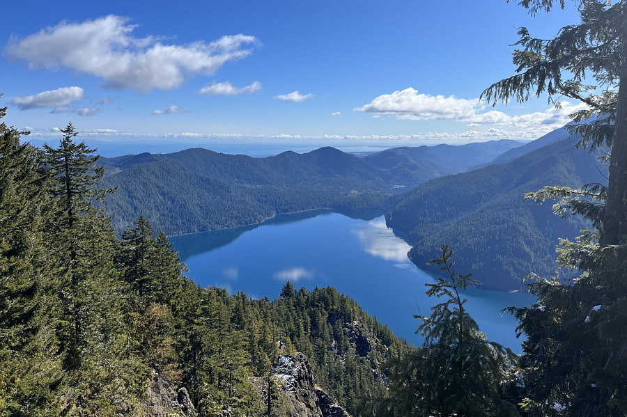 I don't think Canada is visible from here...