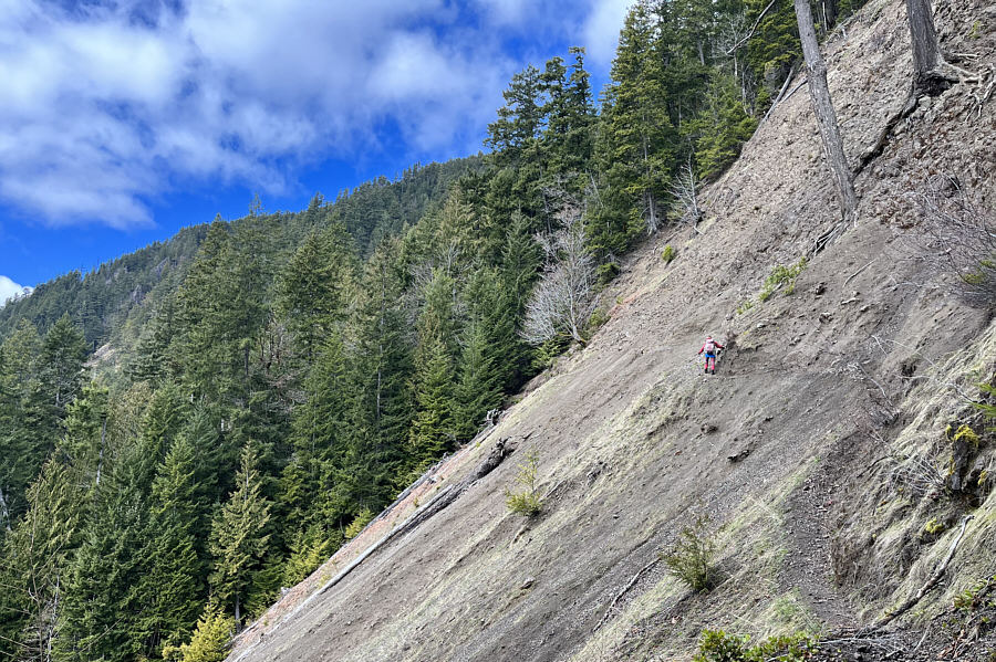 Watch for falling rocks!