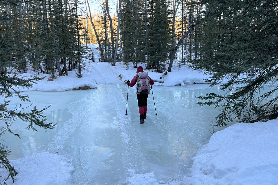 Yes, the same Fish Creek that runs through south Calgary!