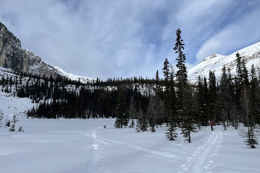 Good place to catch a breath before the final push.