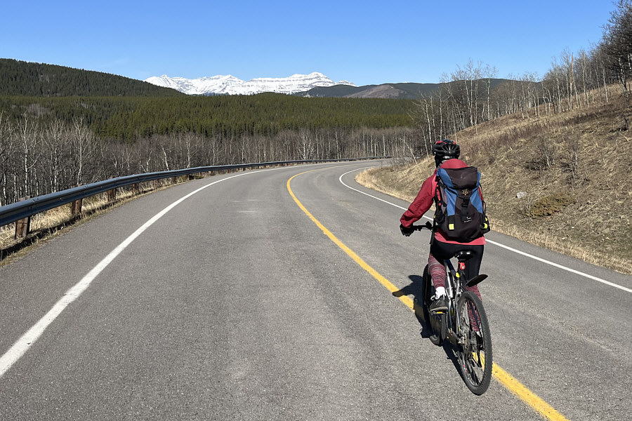 Imagine doing Bluerock Mountain as a bike & hike!