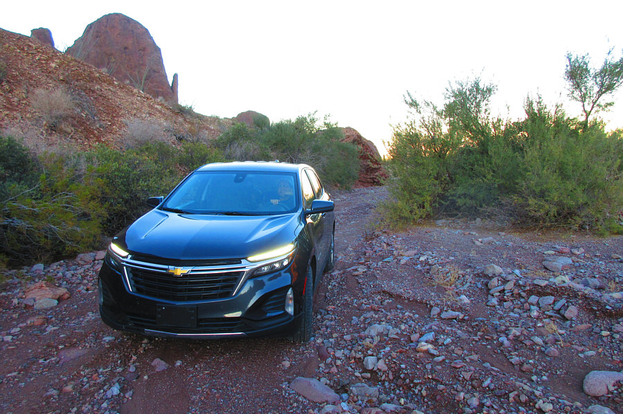 Doable in a Chevy Equinox, but a high-clearance truck would be better!