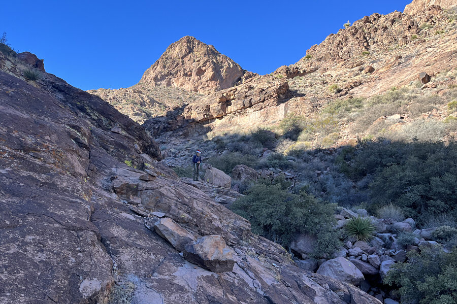 There was even some water flowing here!