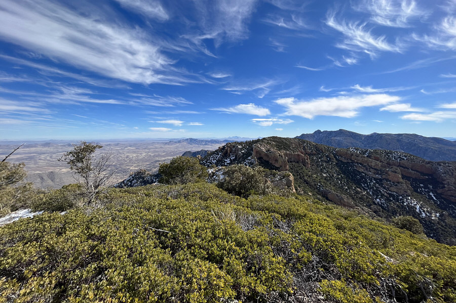 On some maps, Silver Peak is considered part of Mount Sceloporus.