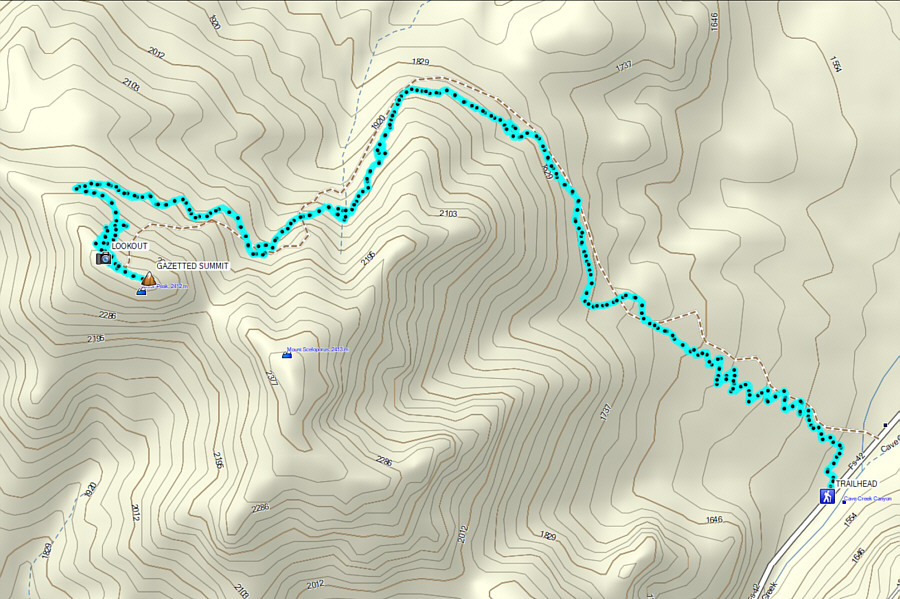 A long but uncomplicated hike.