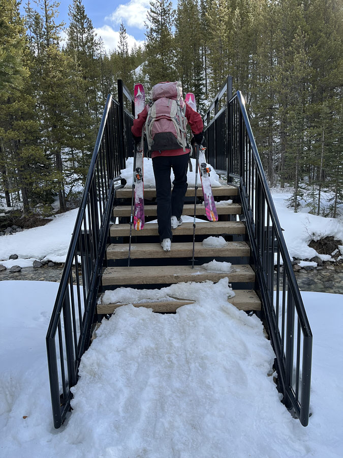 Possibly the crux of the day!