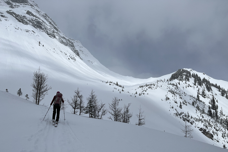 Outstanding terrain for ski touring!