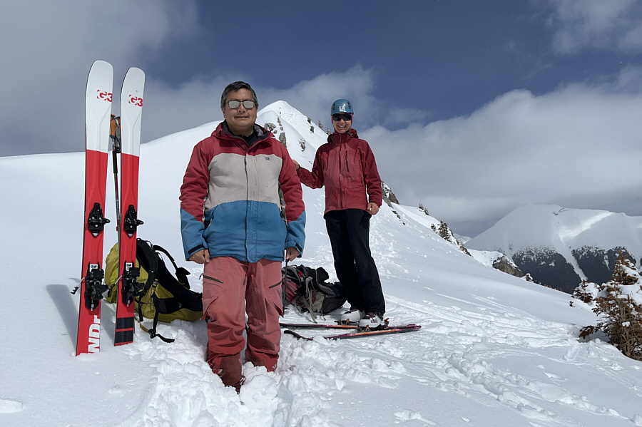 We still reached an elevation of 2504 metres.