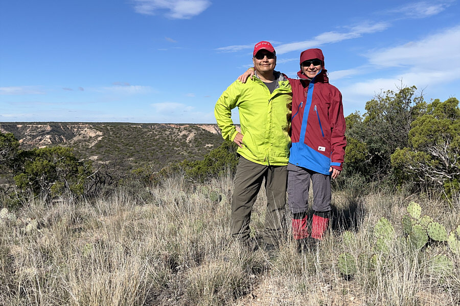 Probably better views from here than the true high point!