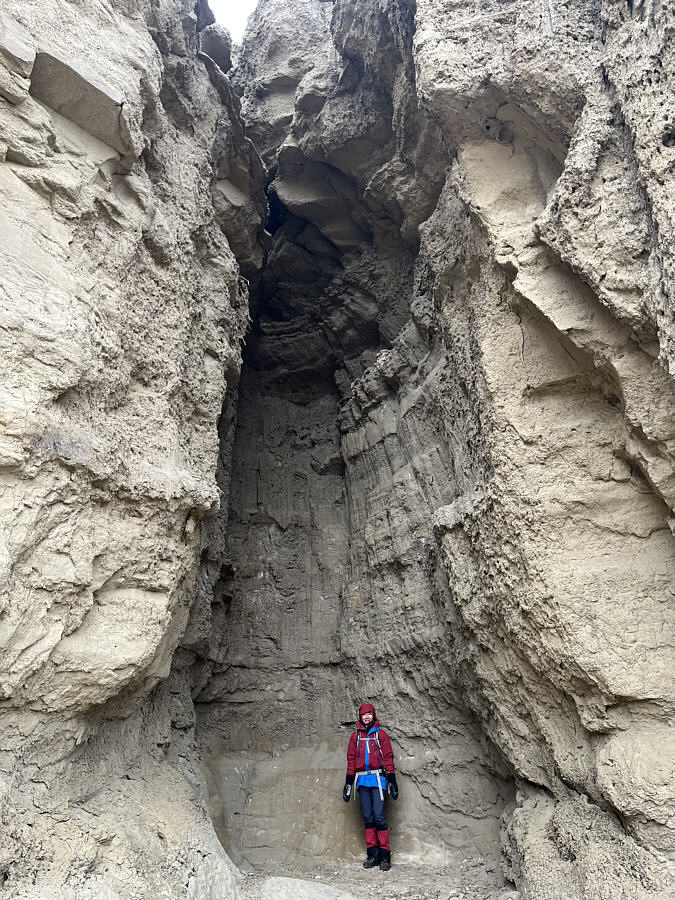 Watch for falling rocks?